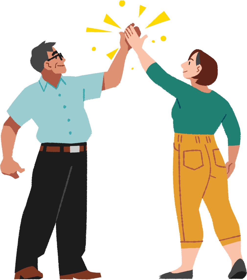 A picture about helping you